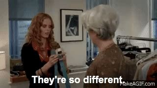 devil's wear prada things gif|devil wears prada best scenes.